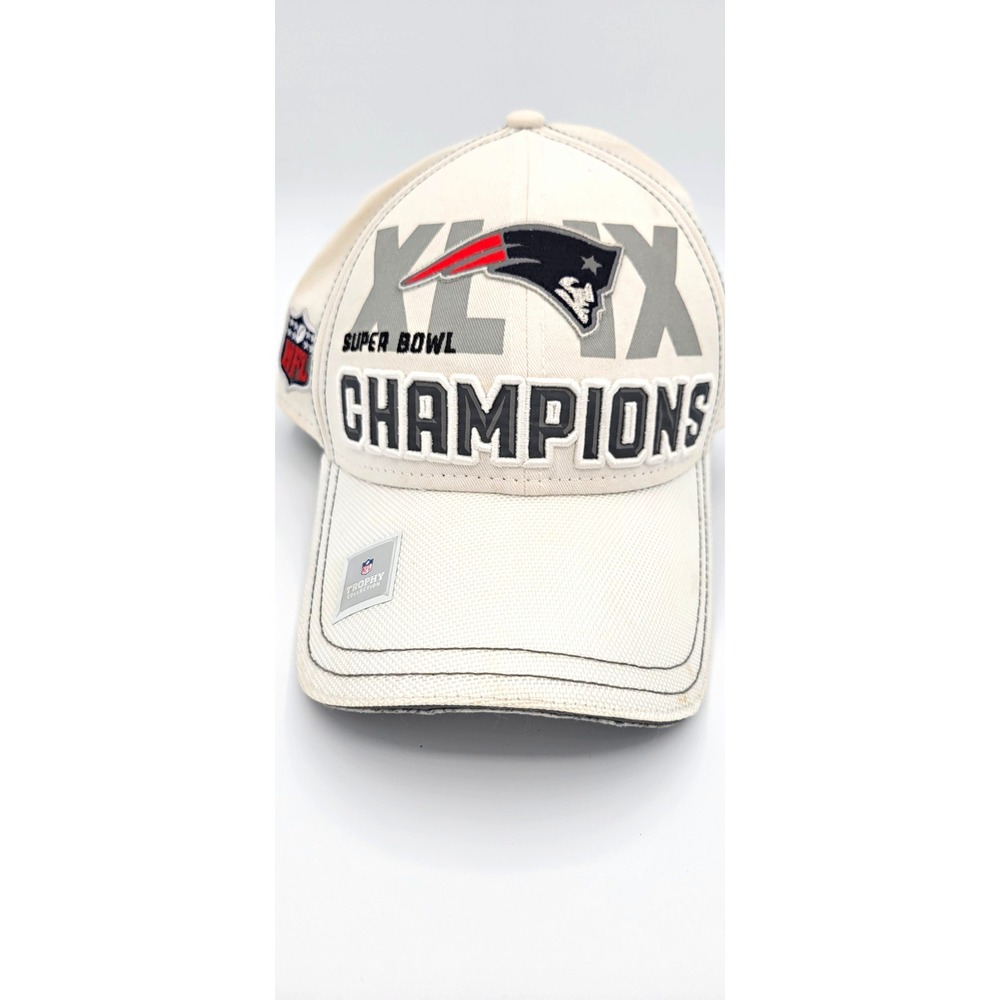 New Era New England Patriots Super Bowl XLIX Champions White 9FORTY Cap